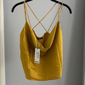 Boohoo cowl neck cami